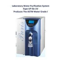 WATER PURIFICATION SYSTEM EXPE UP ELE UV PRODUCES THE ASTM WATER GRADE I 