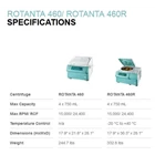 Centrifuge Rotanta 460 2