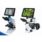 Layar LCD Mikroskop Trinokuler 2